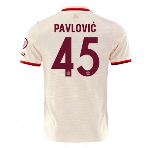 Bayern Munich Aleksandar Pavlovic #45 Alternativní Dres 2024-25 Krátký Rukáv